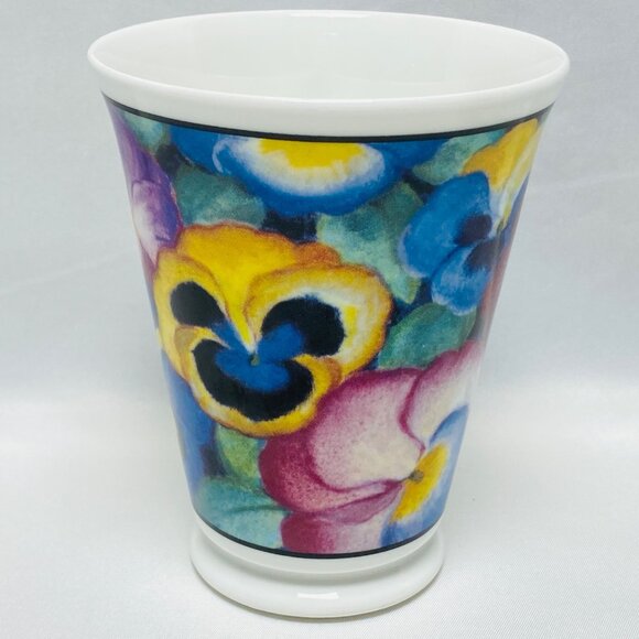 Crown Trent Flora Fine Bone China Mug 12oz Made In England - Picture 3 of 9